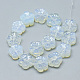Carved Opalite Beads Strands G-T122-08J-2
