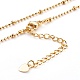 Brass Micro Pave Clear Cubic Zirconia Pendant Necklaces NJEW-JN03319-01-3
