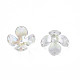 Transparentes bouchons acrylique de perles TACR-Q237-02-3
