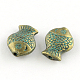 Fish Zinc Alloy Beads PALLOY-R065-194-LF-1