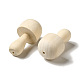 Des perles en bois naturel WOOD-Q048-02B-2