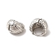 Круглые серьги-кольца из латуни с реечным покрытием для женщин EJEW-H091-40P-2