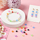 Sparkeads 900pcs 9 Colors Transparent Acrylic Beads TACR-SK0001-01-5