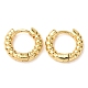 Латунные серьги обруча EJEW-K267-23G-4