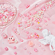 Benecreat perles cabochons kit pour nouveau-né bébé fille sexe révéler thème fête décoration DIY-BC0006-44-4