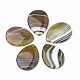 Natural Banded Agate Pendants G-S330-34B-1