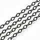 Brass Cable Chain Necklaces X-MAK-T006-06A-2