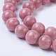 Chapelets de perles en rhodonite naturelle G-F567-8mm-3