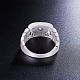 Shegrace 925 anillo de dedo de plata esterlina JR531A-03-4