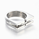 304 Stainless Steel Wide Band Finger Rings RJEW-E153-08P-2