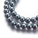 Chapelets de perles en verre nacré HY-14D-B19-3