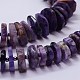 Natural Charoite Beads Strands G-F566-43-A-3
