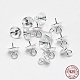 Rhodium Plated 925 Sterling Silver Pendant Bails STER-E050-08P-1