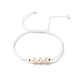 Ensembles de bracelets réglables en fil de nylon pour maman et fille BJEW-JB06528-01-7