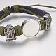 Genuine Cowhide Bracelet Making MAK-I007-41AS-A-2