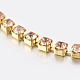 Cadenas de strass Diamante de imitación de bronce CHC-S6-05C-2
