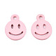 Spray Painted Alloy Charms X-PALLOY-T075-121C-RS-3
