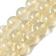 Естественный лимонный кварц нитей бисера G-G286-A04-10mm-01-2