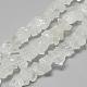 Chapelets de perles en cristal de quartz naturel G-R427-13-1