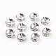 Messing Strass Zwischen perlen&nbsp;X-RB-A014-Z8mm-28S-NF-1