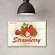 Creatcabin fraises juteuses sucrées choisissez votre propre signe en métal rétro signe en étain vintage décorations d'art mural drôles pour la maison bar café cuisine restaurant AJEW-WH0157-027-5