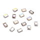 K5 cabujones de rhinestone de vidrio facetado GLAA-H106-E01-M-1