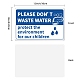 UV-geschützte und wasserdichte Aluminium-Warnschilder AJEW-WH0111-K06-2