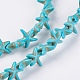 Synthetic Turquoise Beads Strands G-E456-06A-15mm-3