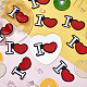 GOMAKERER 12 Pcs Heart Iron on Patches PATC-FG0001-63-5