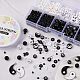 Kit de fabricación de conjunto de joyas con tema de yin yang diy DIY-YW0004-67-6