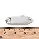 304 Stainless Steel Bayonet Clasps STAS-M325-16P-3