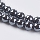 Non-Magnetic Synthetic Hematite Beads Strands G-H1072-1-3