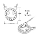 SHEGRACE 925 Sterling Silver Pendant Necklaces JN639A-2