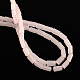 Imitation Jade Glass Beads Strands GLAA-Q041-3x6mm-05-2