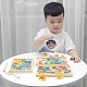 木製磁気釣りゲーム  モンテッソーリのおもちゃ  幼児向けの認知ゲーム  教育就学前ビーズおもちゃギフト  フルーツ  27~52.5x30~46.5x14mm AJEW-D066-01A-5