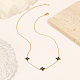 Halskette mit Kabelkette aus Edelstahl QZ7453-1-2