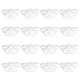 DICOSMETIC 16Pcs Hollow Moth Charms Moon on Moth Pendant Hawkmoth Fly Insect Charm Butterfly Mould Pendant Frame Stainless Steel Pendants for DIY Bracelet Necklace Jewelry Making STAS-DC0010-82-1