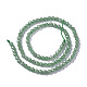 Verde naturale perline avventurina fili X-G-F596-10-2mm-2