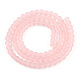 Chapelets de perles en verre transparente   GLAA-T032-T4mm-MD10-3