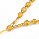 Nylon Cord Necklace Making MAK-T005-13C-2