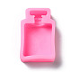 香水瓶の形状表示シリコーン型  レジン型  UVレジン用  エポキシ樹脂工芸品作り  ランダムな色  100x65x28mm  内径：86x54x23mm DIY-Q024-01A-2