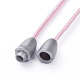 Cordes en polyester et élasthanne chaînes de lunettes AJEW-EH00057-05-3