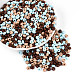 Непрозрачные акриловые бусины OACR-N150-05D-1