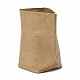 洗える茶色のクラフト紙袋  植物植木鉢多機能ホーム収納バッグ  ペルー  23x12x12cm CARB-H025-S01-2