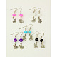 Fashion Butterfly Dangle Earrings EJEW-JE00250-1