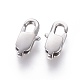 304 Stainless Steel Lobster Claw Clasps STAS-G201-06B-P-2