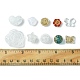 100pcs 10 ensembles de perles acryliques de style OACR-FS0001-47-5
