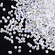 Abalorios de la semilla de cristal transparente SEED-S019-04-2