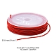 10 rollo de cordón elástico de poliéster redondo de 10 colores EC-YWC001-03-3