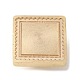 Cabeza de sello de latón con sello de cera chapado en oro AJEW-C031-01B-2